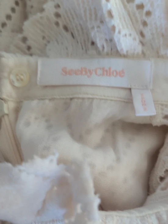 See By Chloe Lace Pattern Dress - Picture 2 of 7